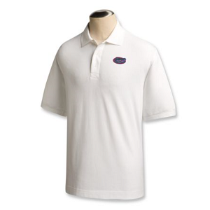 Florida Gators Men's Ace Polo - White